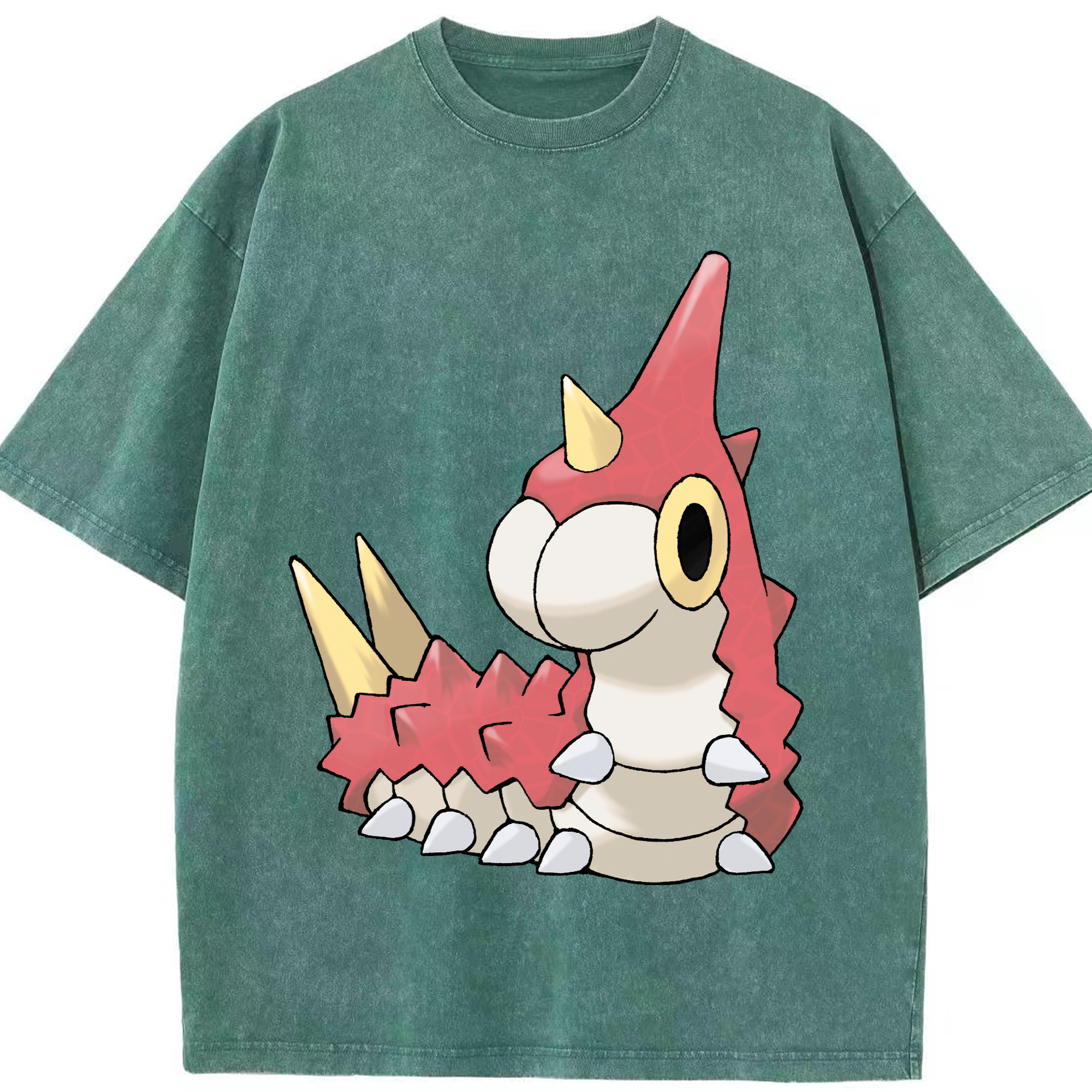 （画像用） ポケットモンスター Pokémon 綿100% ヴィンテージ風 半袖Tシャツ（フロントプリント）